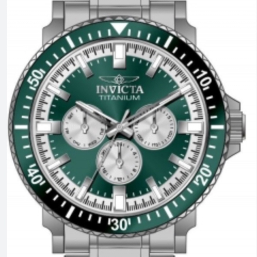 Invicta TI-22 Solid Titanium Men's Watch - 44mm 47514 NEW
